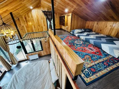 Chalet met één slaapkamer — Gio Homestay & Bungalow Sapa